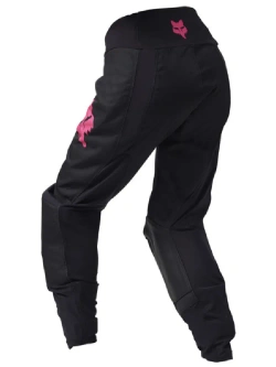 Spodnie cross damskie Fox 180 Blackout czarno-fioletowe