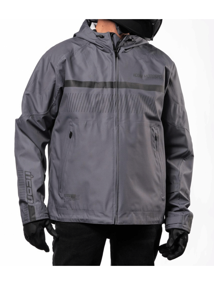 Kurtka motocyklowa tekstylna Icon PDX3 szara
