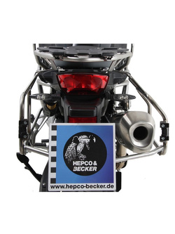 Zestaw: kufry boczne + stelaże Hepco&Becker Xplorer Cutout BMW F 850 GS Adventure [19-23]