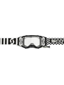 Gogle motocyklowe Scott Prospect WFS z przeźroczystą szybą czarno-białe