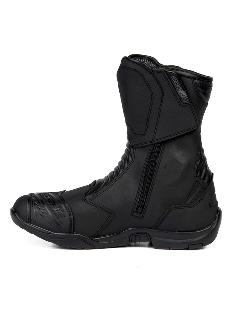 Buty motocyklowe skórzane Ozone Rapid czarne
