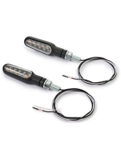 Kierunkowskazy Led Daytona D-Light Classic uniwersalne, pomarańczowe soczewki [2 sztuki]