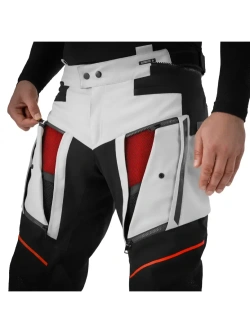 Spodnie motocyklowe tekstylne Shima Hero 3.0 szaro-niebieskie