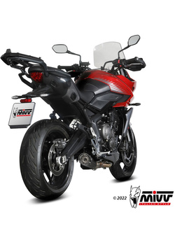 Pełny układ wydechowy (X-M5) MIVV do Triumph Tiger Sport 660 / Trident 660 (21-) czarny