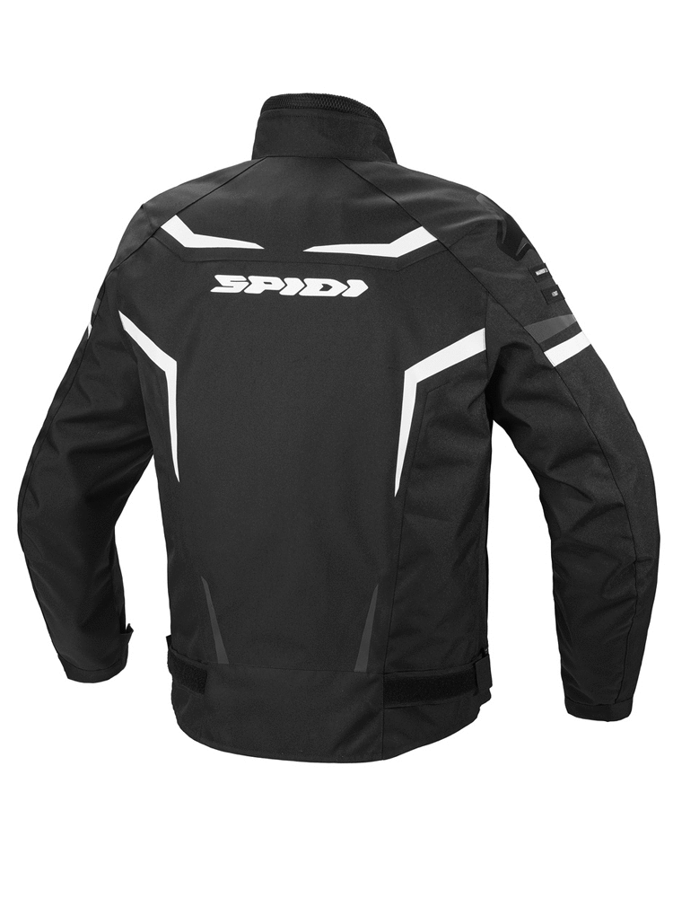 Kurtka motocyklowa tekstylna Spidi Sportmaster H2Out czarno-biała