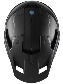 Kask enduro Leatt Moto 7.5 czarny z goglami czarno-szaro-czerwonymi