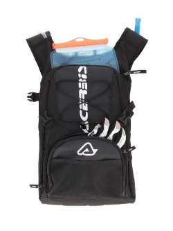 Plecak enduro Acerbis H2O Logo z bukłakiem 2 litry, czarno-biały [pojemność: 10 l]
