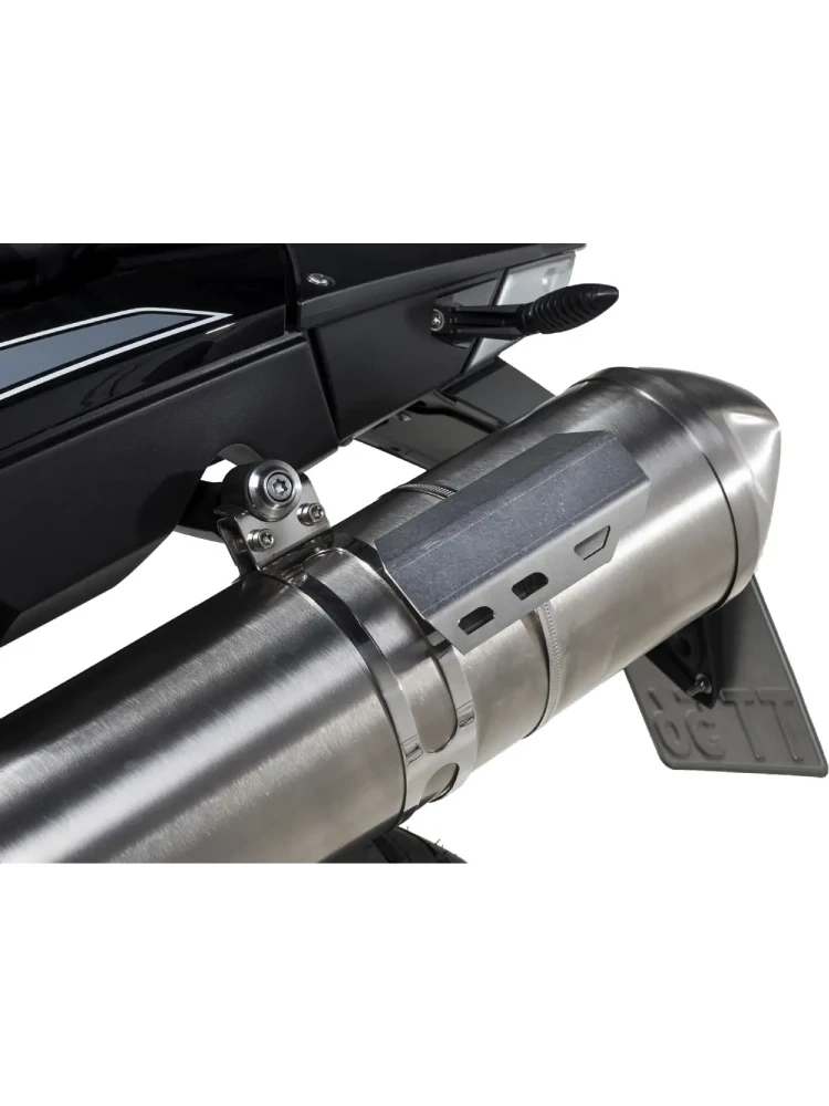 Osłona termiczna tłumika Touratech srebrna