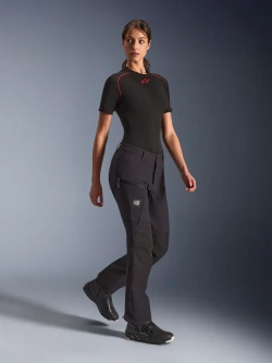 Spodnie motocyklowe damskie tekstylne Alpinestars Stella Flex-Ast Explorer czarne