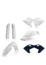 Pełny zestaw plastików Acerbis Husqvarna FE/ TE [17-19] biało-czarny