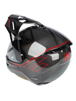 Kask adventure Klim X1 Alpha czarno-czerwony