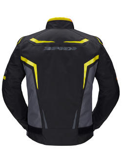 Kurtka motocyklowa tekstylna Spidi Race-Evo H2Out czarno-żółta
