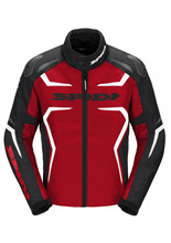 Kurtka motocyklowa tekstylna Spidi Race-Evo H2Out czarno-czerwono-biała