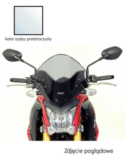 Szyba motocyklowa MRA Touring "NTM" Suzuki GSX-S 1000 (14-20) przeźroczysta