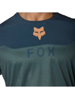 Bluza enduro Fox Ranger zielono-niebieska