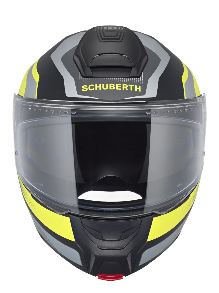 Kask szczękowy Schuberth Concept Tracer czarno-szaro-żółty
