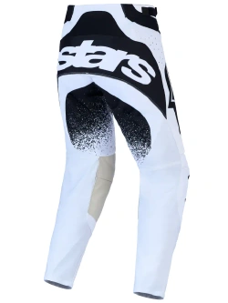 Spodnie cross Alpinestars MX Techstar Swan biało-czarne