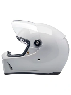 Kask integralny Biltwell Lane Splitter Solid biały