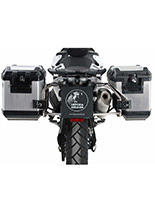 Zestaw: kufry boczne + stelaże Hepco&Becker Xplorer Cutout do KTM 890 Adventure / R / Rally (21-22) srebrne