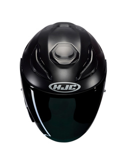Kask otwarty HJC F31 Solid Semi Flat czarny