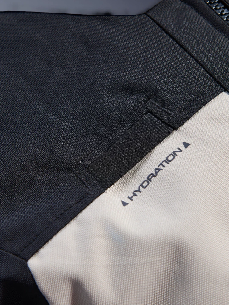 Kurtka motocyklowa tekstylna Alpinestars Andes V4 Drystar czarno-brązowa