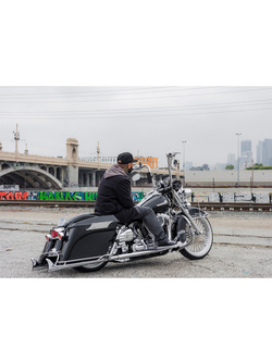 Uchwyt montowany na kierownicy motocykla Quad Lock PRO chromowany