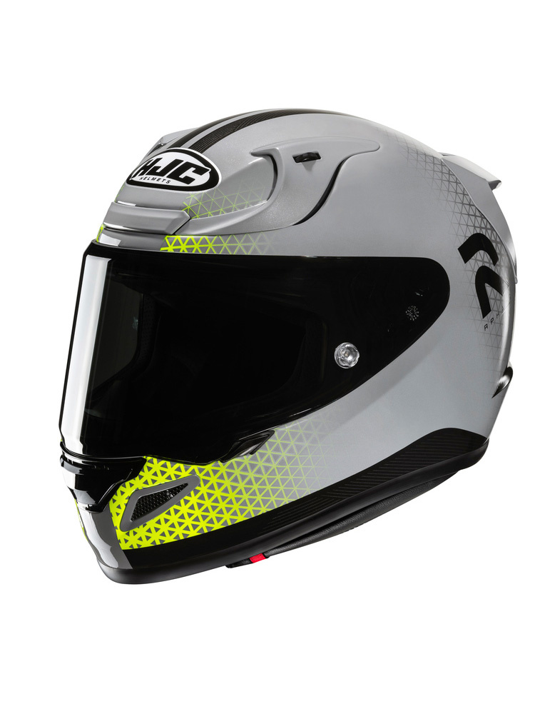 Kask integralny HJC RPHA 12 Enoth szaro-czarno-żółty