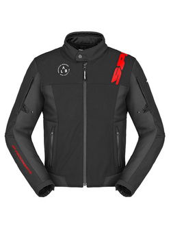 Kurtka motocyklowa tekstylna Spidi Corsa Tex czarno-czerwona