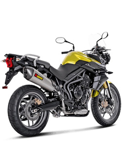 Tłumik motocyklowy Akrapovič Slip-On Line Triumph Tiger 800 XC/ XR/ XRx/ XCx/ XRT/ XCA (11-16) [tytan]