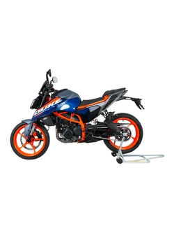 Szyba motocyklowa sportowa MRA "NSPM" KTM Duke 390 (24-) czarna 