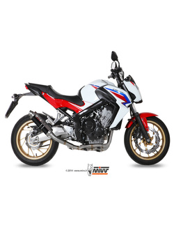 Pełny układ wydechowy (GP) MIVV do Honda CB 650 F (14-18) czarny