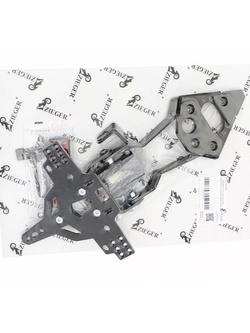 Mocowanie tablicy rejestracyjnej Zieger PRO Triumph Street Triple 765 R/ RS (23-24) [Typ C]