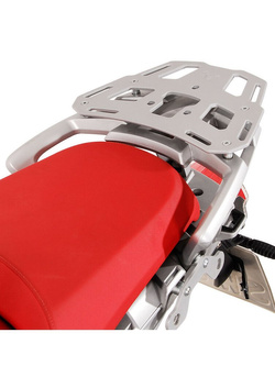 Zestaw: kufry boczne 45/37L + kufer centralny 38L TRAX ADV+ stelaże SW-MOTECH do motocykla BMW R 1200 GS (04-12) srebrne