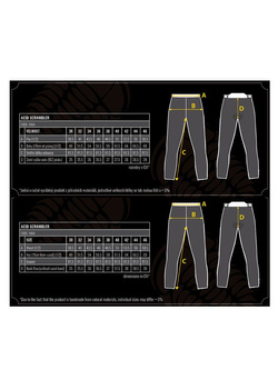 Jeansy motocyklowe TRILOBITE Acid Scrambler brązowe