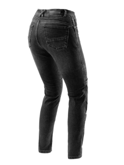 Jeansy motocyklowe damskie Rebelhorn Agness 2 Mono czarne