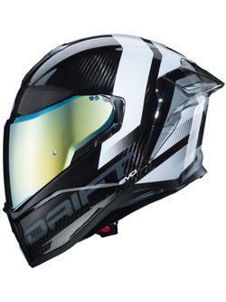 Kask integralny Caberg Drift Evo Carbon Sonic szaro-biały