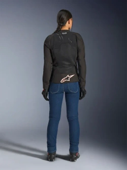 Kurtka motocyklowa damska tekstylna Alpinestars Stella SMX Air czarno-biało-czerwona