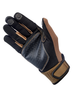 Rękawice cross Biltwell Baja brązowo-czarne