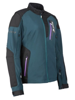 Kurtka enduro damska Klim Rebelle niebiesko-czarna