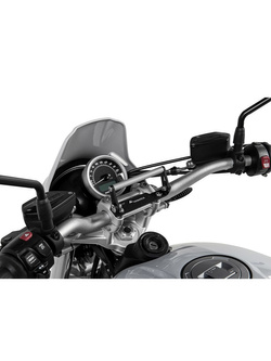 Adapter mocowania GPS na kierownicy Touratech do Aprilia/ BMW/Harley Davidson/Indian/Kawasaki/KTM/Triumph/Honda/Yamaha (śruby M8x35)