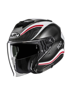 Kask otwarty HJC i31 Depe czarno-biały