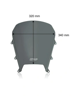 Szyba motocyklowa WRS Sport Suzuki GSX-8R (24-) mocno przyciemniana