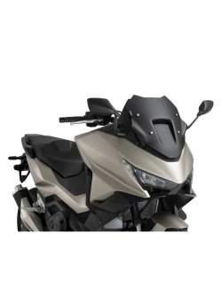 Szyba do skutera sportowa PUIG V-Tech Honda Forza 750 (25-) czarna matowa