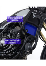 Gmole górne R&G Racing Yamaha Tenere 700 (19-21)