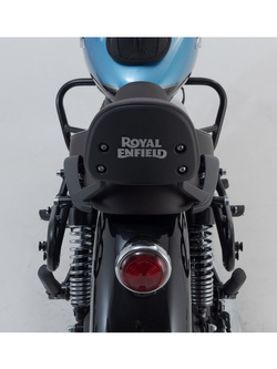 Zestaw: kufry boczne plastikowe Urban ABS + stelaże SLC Sw-Motech Royal Enfield Meteor (19-) [pojemność: 2 x 16,5l]