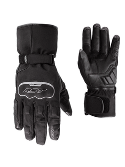 Rękawice motocyklowe skórzane RST Axiom WP czarne