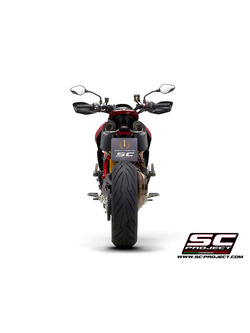 Podwójny tłumik SC-Project S1 Carbon - Ducati Hypermotard 950 / RVE / SP [19-21]