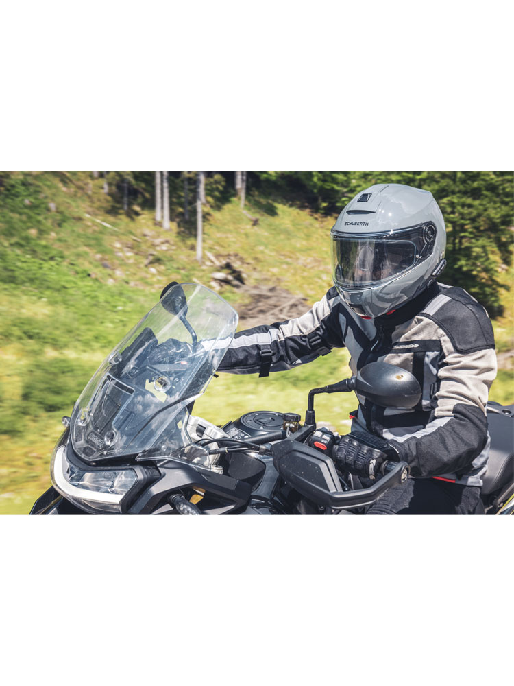 Kask szczękowy Schuberth C5 Concrete szary