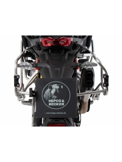 Zestaw: kufry boczne + stelaże Hepco&Becker Xplorer Cutout Ducati Multistrada V4/S/Pikes Peak/Rally/RS (25-) czarny