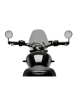 Szyba motocyklowa sportowa PUIG Triumph Scrambler 400 X/ Speed 400 (24-) lekko przyciemniana